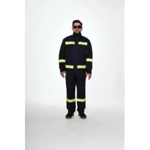 Projacket Alev Almaz Yangın Koruma İş Güvenlik Takımı Smy-10031 Yüksek Koruma