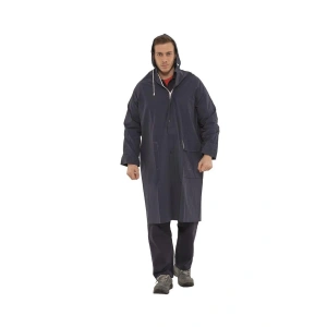 Pvc Su Geçirmez Dikişsiz Astarlı İthal Uzun Yağmurluk Kapüşonlu Ve Hafif Tasarım