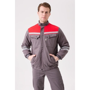 Royal Kışlık Mont İçi Kapitoneli Reflektörlü Sıcak Tutan Dayanıklı İş Montu