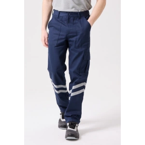 Royal Yazlık Reflektörlü İş Güvenlik Pantolonu 4 Cepli Hafif Ve Dayanıklı