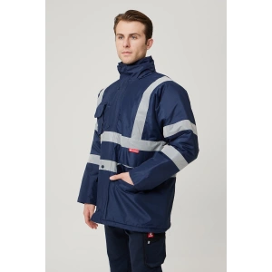 Salix Oxford Reflektörlü İş Güvenliği Parkası - Su Ve Rüzgar Geçirmez, Soğuk Havalara Dayanıklı Mont