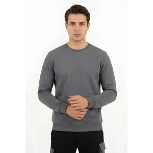 Sanfords O Yaka Sweatshırt – Erkek Basic Sweatshirt