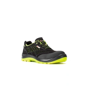 Sixton Capua 10327-02 S3 Src Kompozit Burunlu Deri Yüksek Bilek İş Botu Siyah