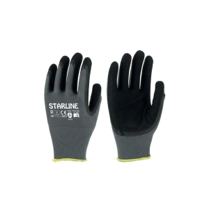 Starline E-93 Köpük Nitril Kaplamalı İş Eldiveni Uzun Ömürlü Ve Esnek Koruma