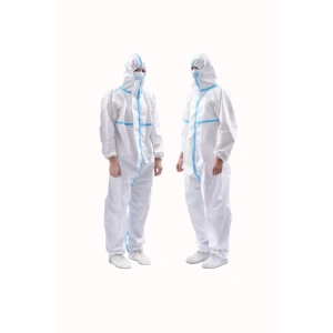 Tek Kullanımlık Koruyucu Tulum - 55gr Laminasyonlu, Sıvı Geçirmez, Tam Koruma İçin Medikal Ve Endüstriyel