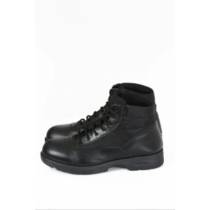 Yeni Yasa Güvenlik Botu Km Siyah Deri Yüksek Bilek Destekli Hafif Tabanlı Dayanıklı Erkek Bot