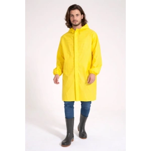 Yerli Diz Altı Pardesü - Pvc Y-7600 Sarı