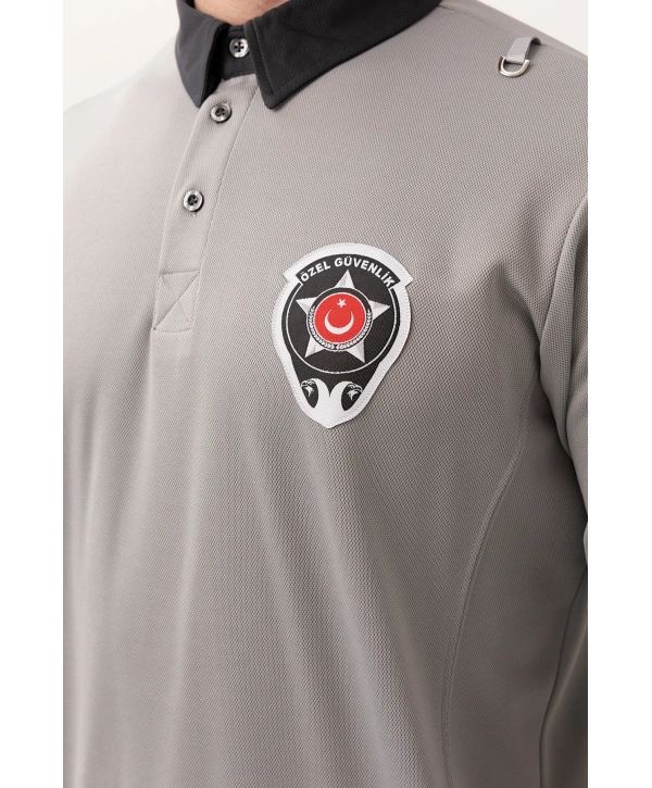 Münih Güvenlik Uzun Kol T-shirt – Kurumsal Güvenlik Personel Kıyafeti