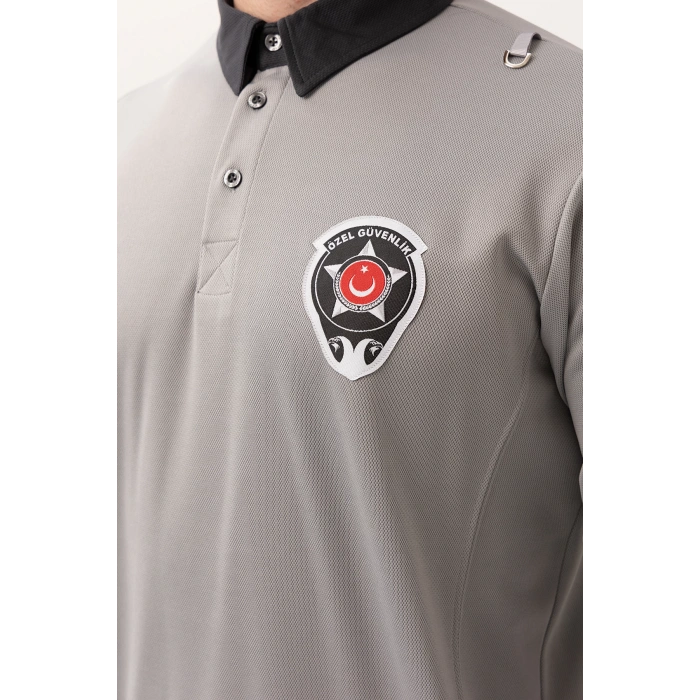 Münih Güvenlik Uzun Kol T-shirt – Kurumsal Güvenlik Personel Kıyafeti