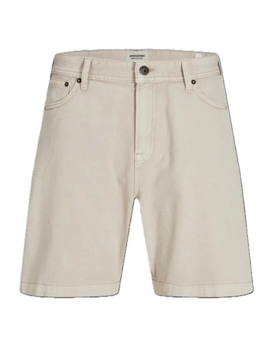 12273387 Geniş Kesim Erkek Baggy Short Bej