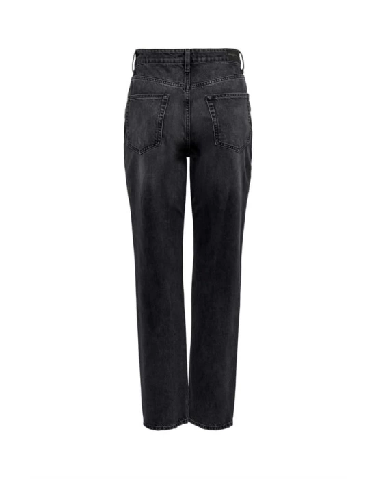 Diz Yırtmaçlı Straight Fit Jean