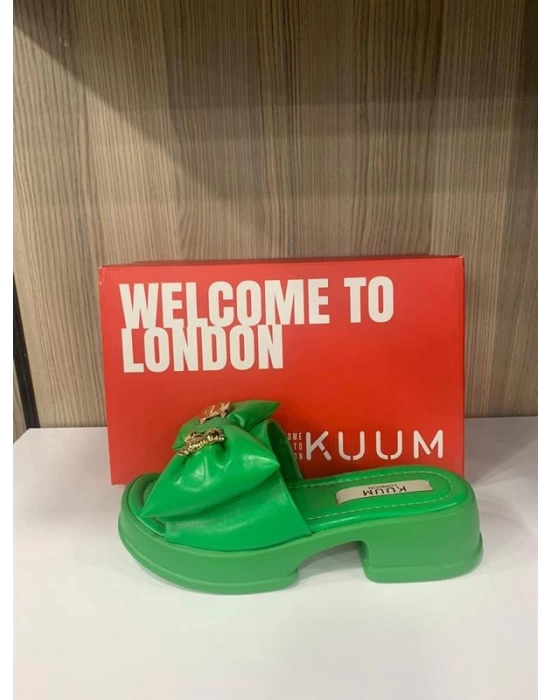 K707107 Fashıon Bayan Terlik