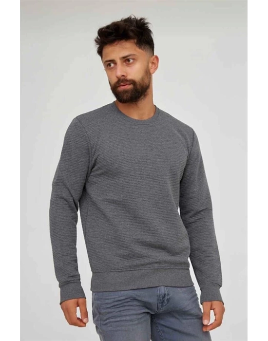 Ottoman Bisiklet Yaka Sweatshirt
