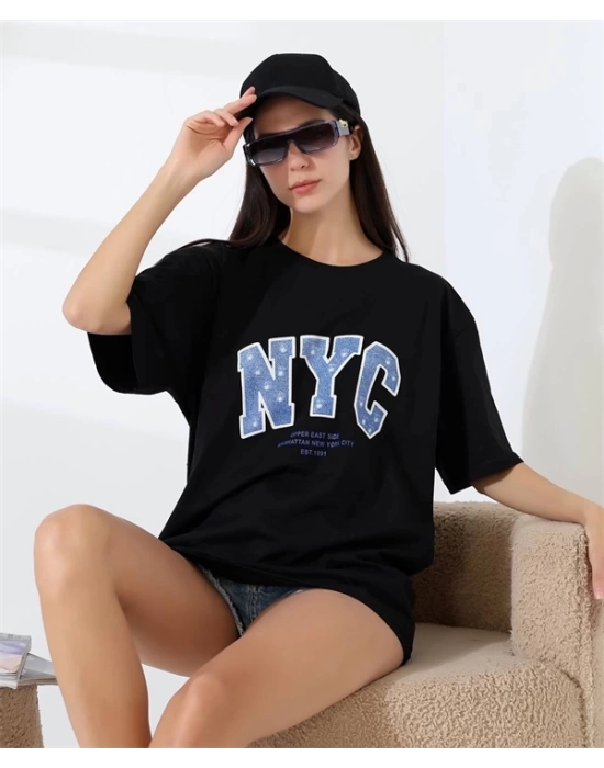 Oversize Kadın T-Shirt