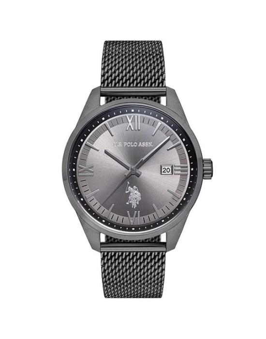 Polo Hasır Kordon Analog Erkek Kol Saati Siyah