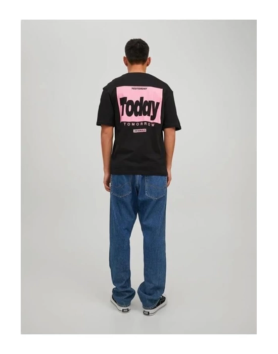 Sırt Baskılı Erkek T-Shirt