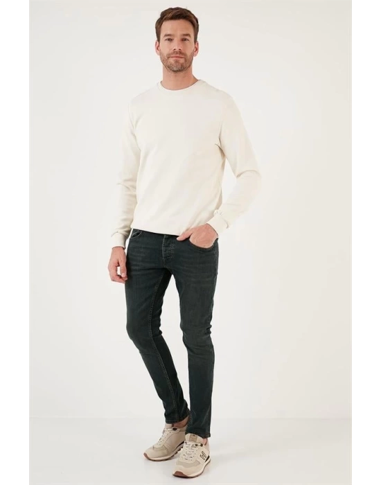 Slim Fit Likralı Erkek Jean