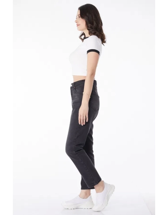 Slimfit mom jeans pantolon