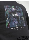 Bisiklet Yaka Baskılı Sweatshirt