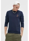 Bisiklet Yaka Basic Erkek Sweatshirt