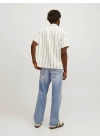 Boru Paça Yırtmaçlı %100 Pamuk Erkek Denim