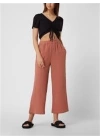 Büzgülü Crop T-Shirt