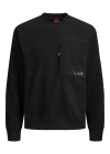 Cep Detaylı Polar Sweatshirt