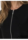 Fermuarlı Oversize Yeni Nesil Kadın Sweat