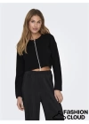 Fermuarlı Oversize Yeni Nesil Kadın Sweat