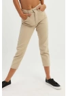 Gabardin Pantolon Beyaz