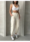 Jogger lastik paça pantolon
