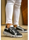 Kb-02  Kuback Bağcıklı Crocodile Siyah Gazete Günlük Erkek Ayakkabı
