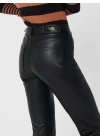 Onlemıly Hw St Ank Faux Leather Pnt Noos Kadın Deri Pantolon