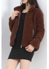 Peluş Şişme Mont Acıkahve - 22481.1839.