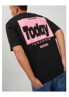 Sırt Baskılı Erkek T-Shirt
