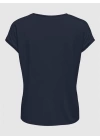Viskon Yaka Dantel T-Shirt