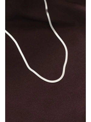 316L Çelik Gümüş Renk 60 cm İtalyan Zincir Kolye