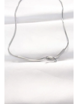 316L Çelik Silver Renk Kolye