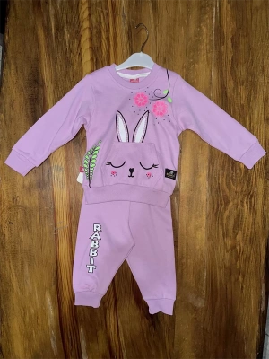 6-24 Aylık Tavşan Baskılı Lila