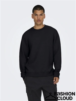 Baklava Desen 2 İplik Erkek Sweat