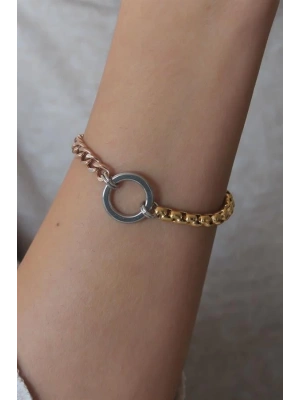 Çelik Mix Renk Kadın Bileklik