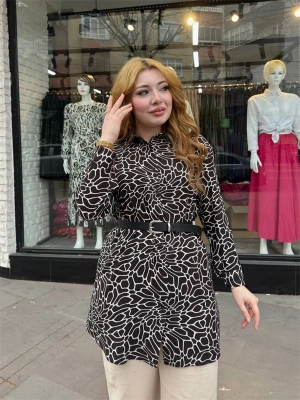 Desenli tunik gömlek