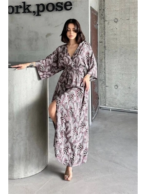 Dokuma yarasa elbise