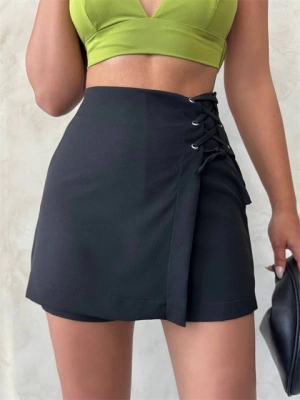 Kuş gözü şort etek s25819