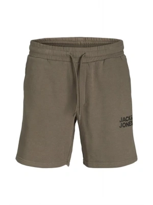 Logo Baskılı Penye Şort