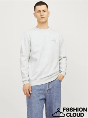 Üç İplik Küçük Baskılı Erkek Sweatshirt