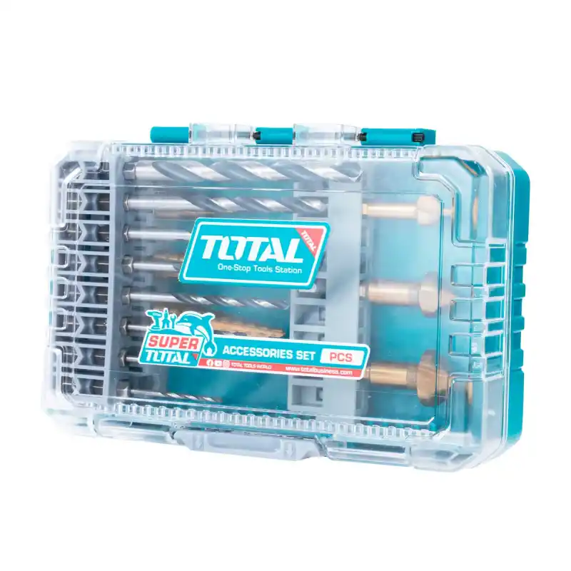 Total TACSDL61401 14 parça Hss Matkap Ucu ve Kademeli Uç Seti