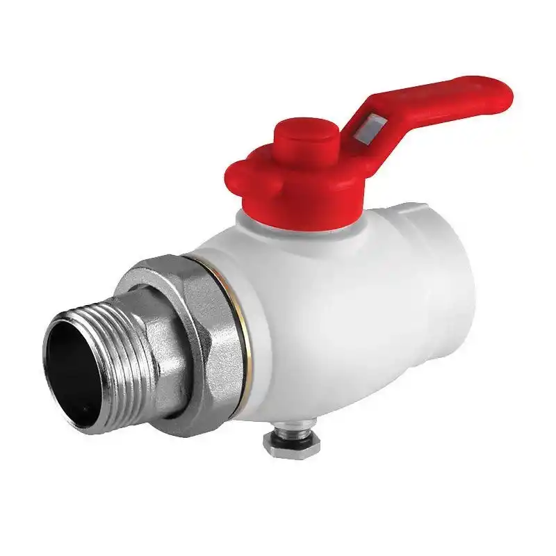 20 mm PPRC Plastik Termokulp Rekorlu Küresel Vana