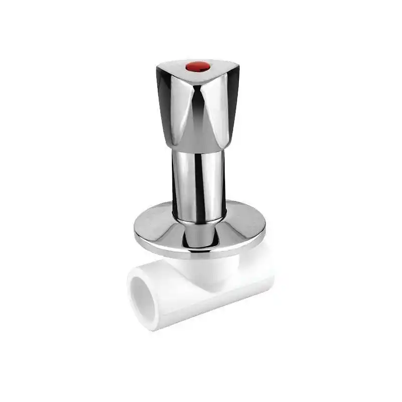 25 mm PPRC Plastik Sıva Altı Kromlu Vana