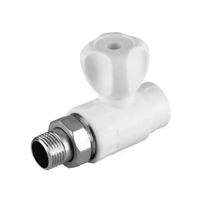 25x1/2” PPRC Plastik Düz Radyatör Vanası